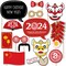 Big Dot of Happiness 2024 Year of the Dragon - Lunar New Year Photo Booth Props Kit - 20 Count